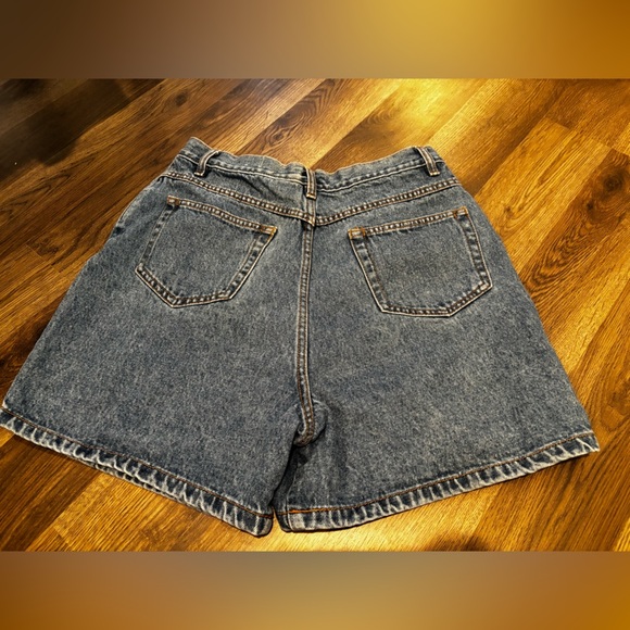 Vintage Falls Creek Women's Blue Jean Shorts size 14 jorts denim basic - Picture 6 of 9
